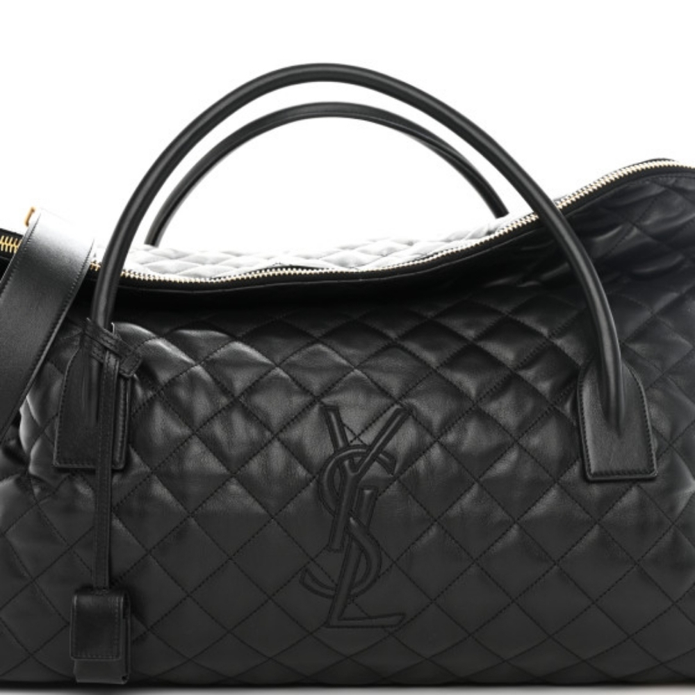 ES Giant Travel Bag Quilted Leather